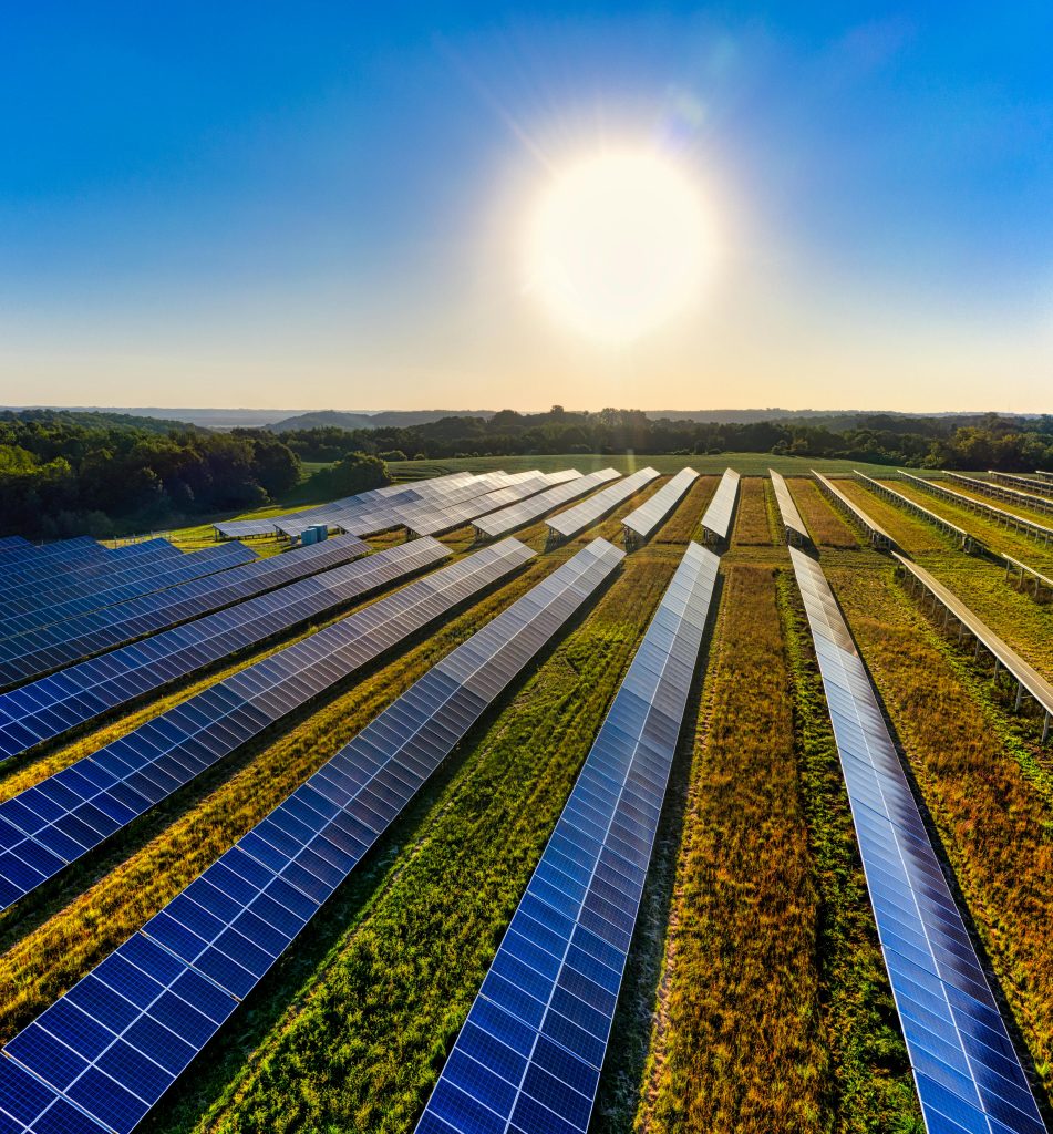 pexels photo 9893729 9893729 Aerial view of a solar farm in Red Wing, MN, with solar panels harnessing the sun's energy.